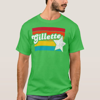 Gillette Wyoming Vintag Distressed Souvenir 2 T-Shirt