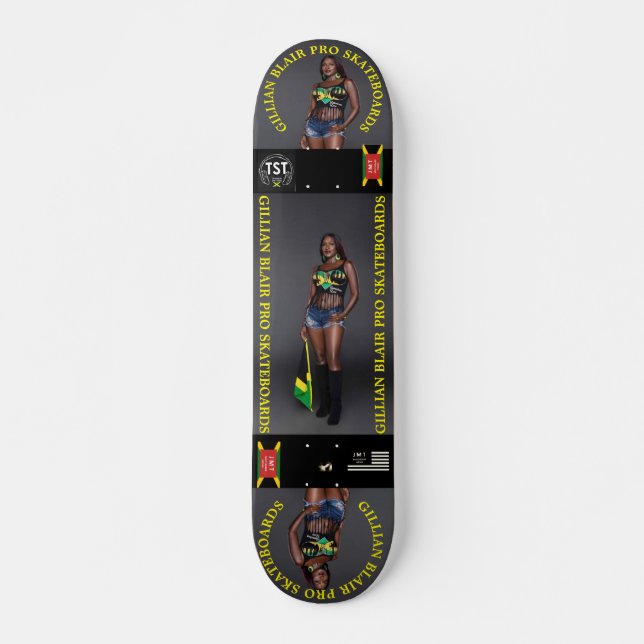 GILLIAN BLAIR JMT OFFICIEL 7 3/4" Skateboard Deck (Devant)