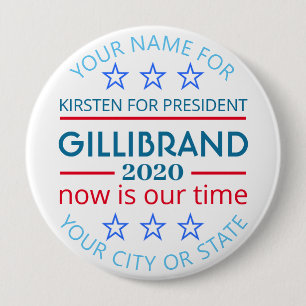 Gillibrand Präsidentschaftswahlkampf 2020 Button