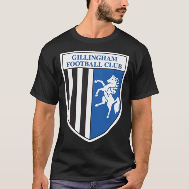 Gillingham FC logo - Stripes Classic T-Shirt (Vorderseite)