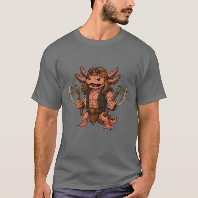 Gills N' Axes T-Shirt (Vorderseite)
