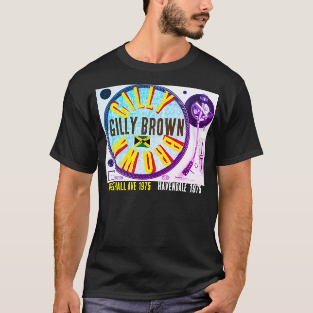 GILLY BROWN TRIBUT Basic Dark T-Shirt (Vorderseite)