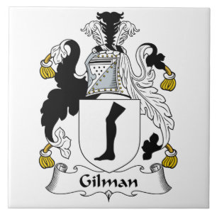 Gilman-Familienwappen Fliese