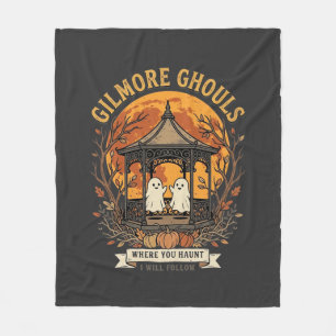 Gilmore Ghouls Halloween-Geist-Gartenpavillon Desi Fleecedecke