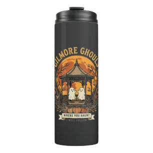 Gilmore Ghouls Halloween-Geist-Gartenpavillon Desi Thermosbecher
