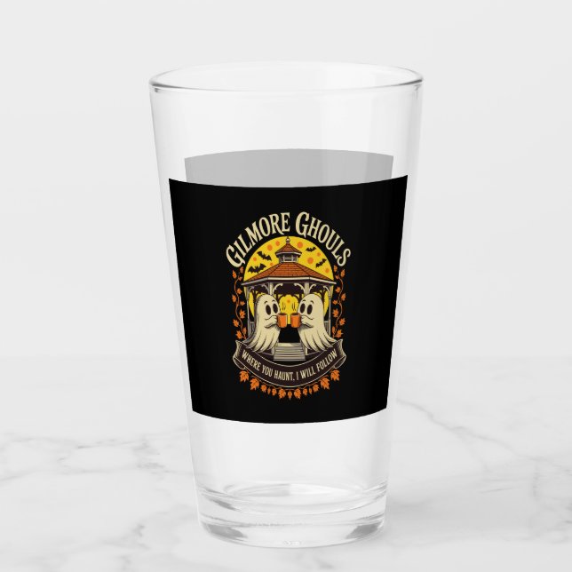 Gilmore Ghouls Halloween-Geist Glas (Vorderseite)