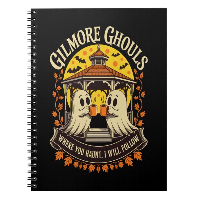 Gilmore Ghouls Halloween-Geist Notizblock (Vorderseite)