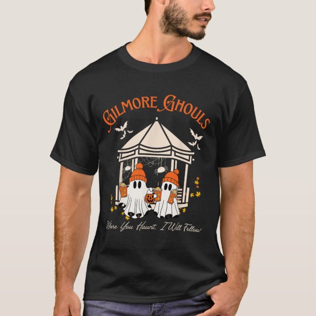 Gilmore Ghouls, wo du jagst T-Shirt (Vorderseite)