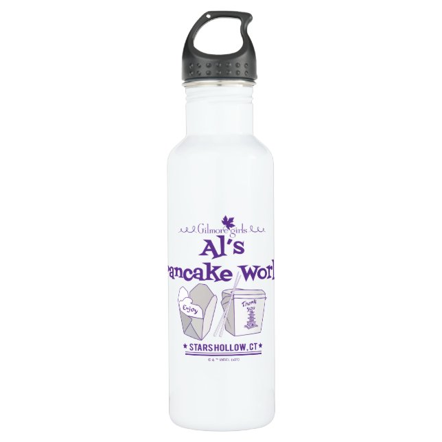 Gilmore Girls | Al's Pancake World Edelstahlflasche (Vorderseite)
