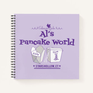 Gilmore Girls   Al's Pancake World Notizbuch