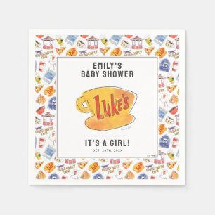 Gilmore Girl's Baby Shower Serviette