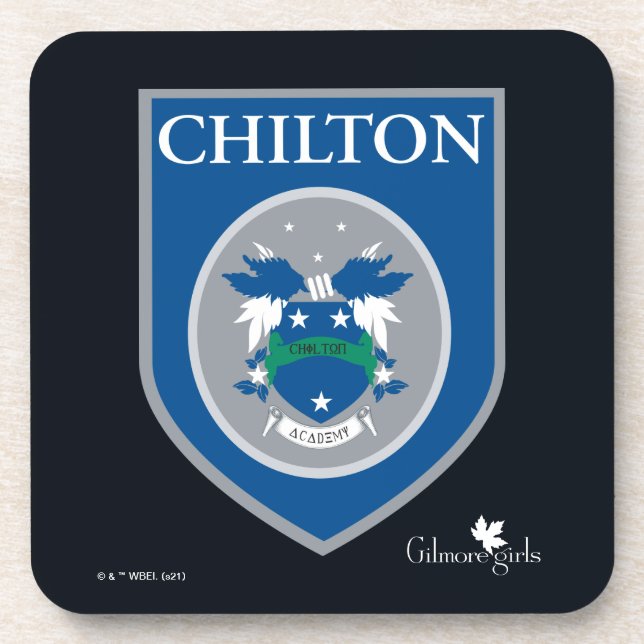 Gilmore Girls | Chilton Academy Abzeichen Getränkeuntersetzer (Vorderseite)
