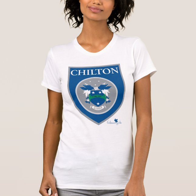 Gilmore Girls | Chilton Academy Abzeichen T-Shirt (Vorderseite)