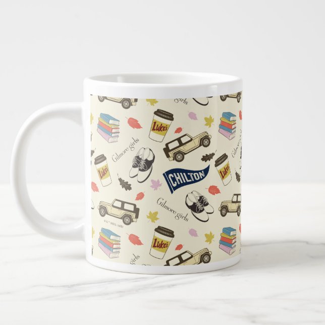 Gilmore Girls Chilton Fall Pattern Jumbo-Tasse (Links)