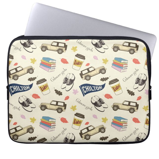 Gilmore Girls Chilton Fall Pattern Laptopschutzhülle (Vorderseite)