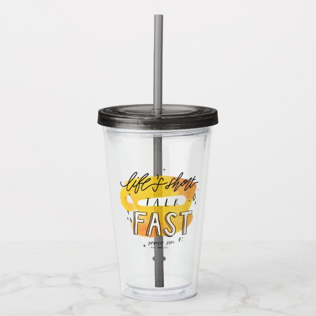 Gilmore Girls | Das Kurze Leben schnell Acryltrinkbecher (Vorderseite)