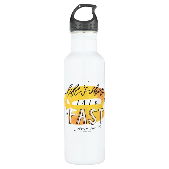 Gilmore Girls | Das Kurze Leben schnell Edelstahlflasche (Vorderseite)