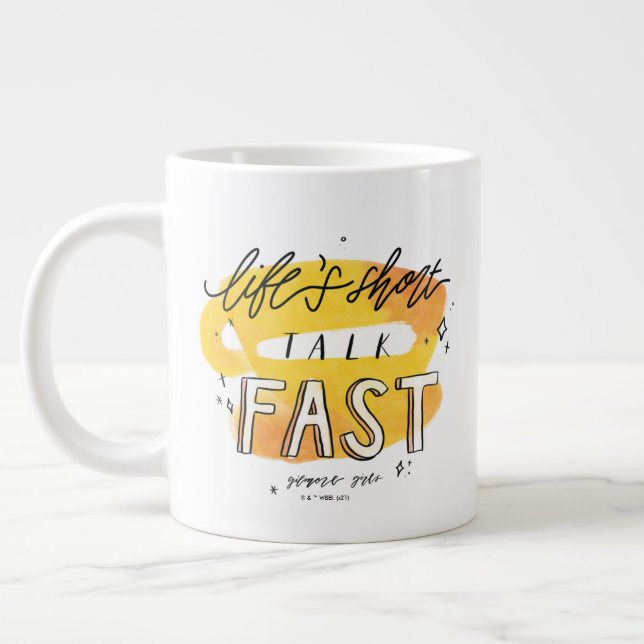 Gilmore Girls | Das Kurze Leben schnell Jumbo-Tasse (Links)