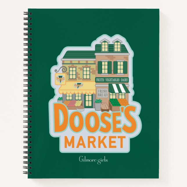 Gilmore Girls | Doose's Market Notizbuch (Vorderseite)