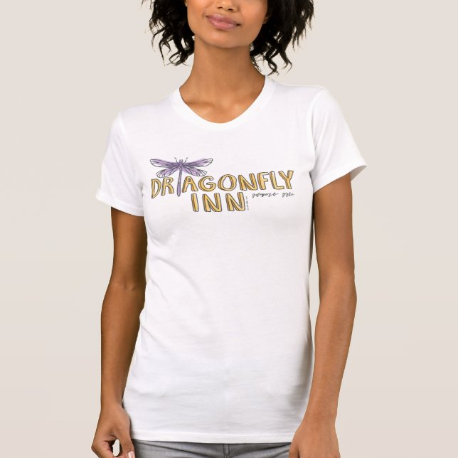 Gilmore Girls | Dragonfly-Inn-Wasserfarben-Logo T-Shirt (Vorderseite)