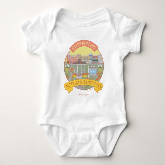 Gilmore Girls | Festival Moon and Stars Baby Strampler (Vorderseite)