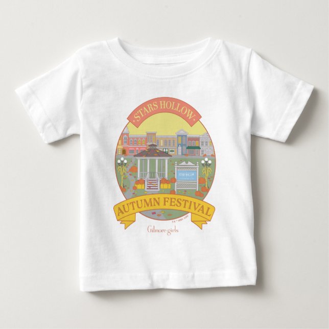 Gilmore Girls | Festival Moon and Stars Baby T-shirt (Vorderseite)