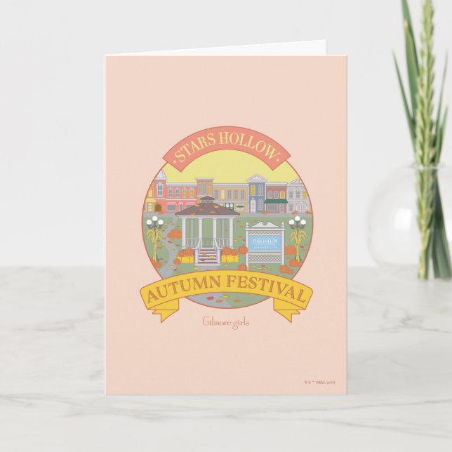 Gilmore Girls | Festival Moon and Stars Karte (Vorderseite)