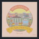 Gilmore Girls | Festival Moon and Stars Künstlicher Leinwanddruck<br><div class="desc">Erleben Sie das gemütliche,  malerische Gefühl des Herbstes in Stars Hollow mit seinem lebendigen Design des Herbstfestivals. Dieses Kunstwerk,  das den Stadtplatz mit seinem Pavillon,  den Dekorationen der Herbsttage und den charmanten Schaufenstern beherbergt,  verkörpert den Geist der Gemeinschaft und des Feierns,  den die Fans lieben.</div>