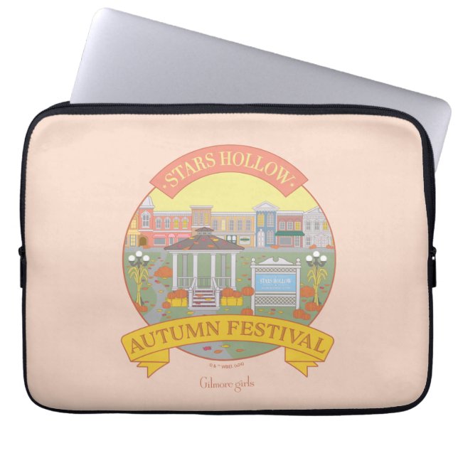 Gilmore Girls | Festival Moon and Stars Laptopschutzhülle (Vorderseite)