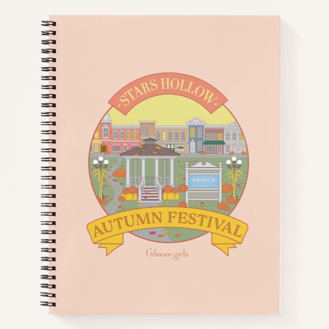 Gilmore Girls | Festival Moon and Stars Notizbuch (Vorderseite)