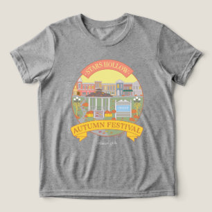 Gilmore Girls   Festival Moon and Stars Tri-Blend Shirt