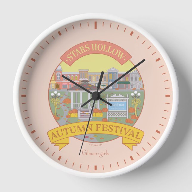 Gilmore Girls | Festival Moon and Stars Uhr (Vorderseite)