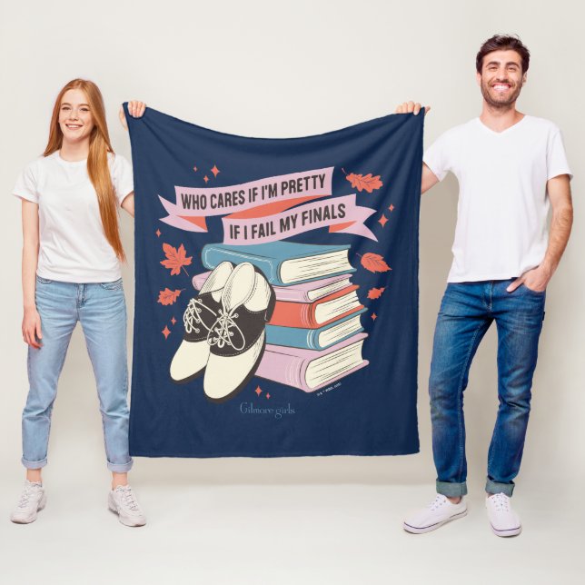 Gilmore Girls Finals Quote Design Fleecedecke (Beispiel)