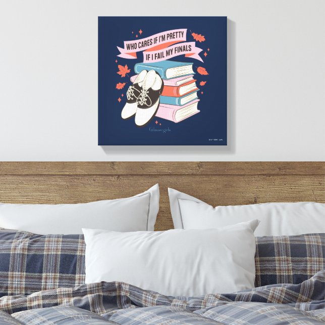 Gilmore Girls Finals Quote Design Leinwanddruck (Insitu (Schlafzimmer))