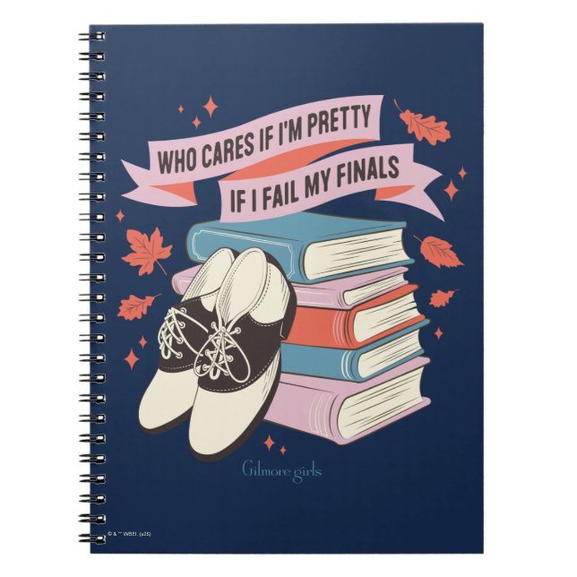 Gilmore Girls Finals Quote Design Notizblock (Vorderseite)