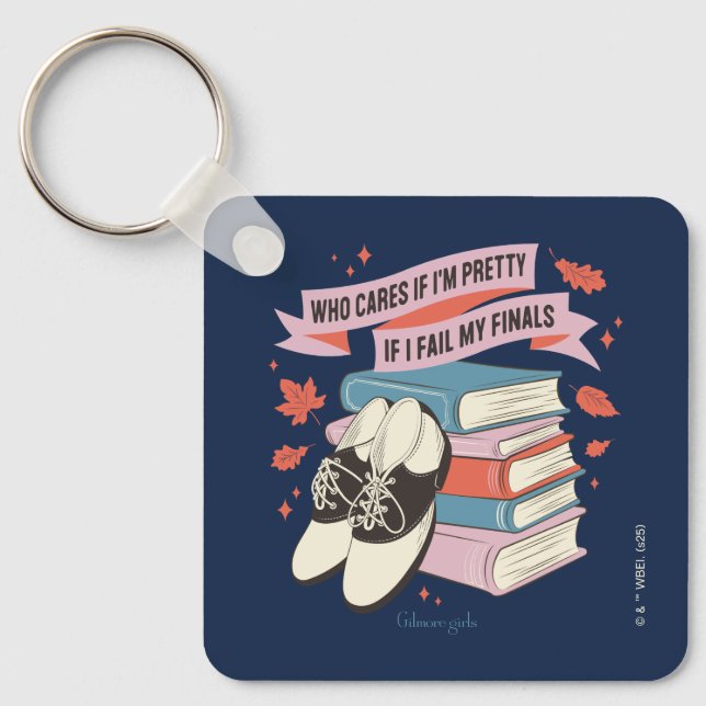 Gilmore Girls Finals Quote Design Schlüsselanhänger (Vorderseite)