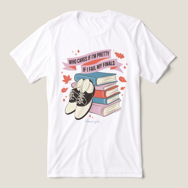 Gilmore Girls Finals Zitate Design Tri-Blend Shirt (Design Vorderseite)