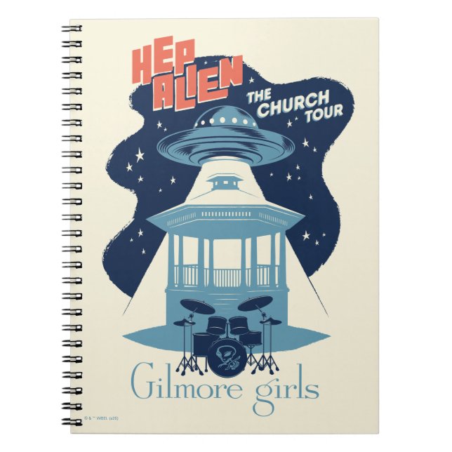 Gilmore Girls Hep Alien Church Tour Notizblock (Vorderseite)
