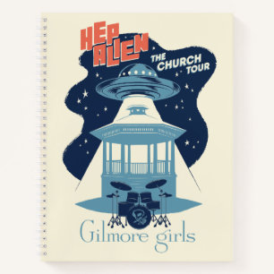 Gilmore Girls Hep Alien Church Tour Notizbuch