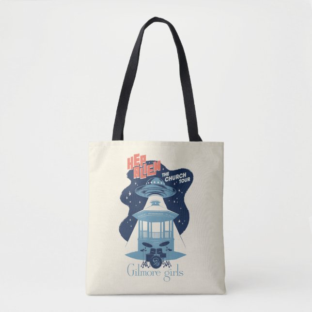 Gilmore Girls Hep Alien Church Tour Tasche (Vorderseite)