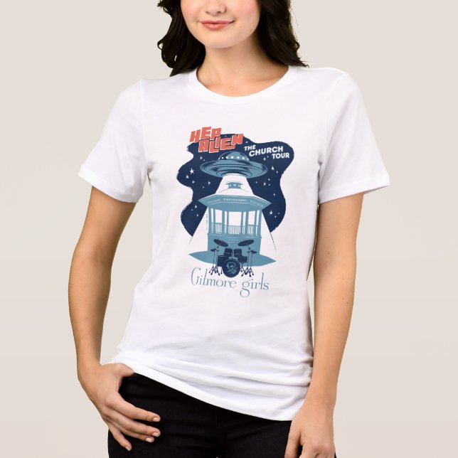 Gilmore Girls Hep Alien Tour Tri-Blend Shirt (Vorderseite)