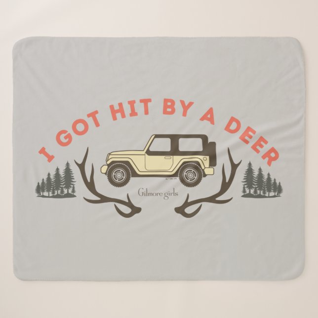 Gilmore Girls I Got Hit by a Deer Sherpadecke (Vorderseite (Horizontal))