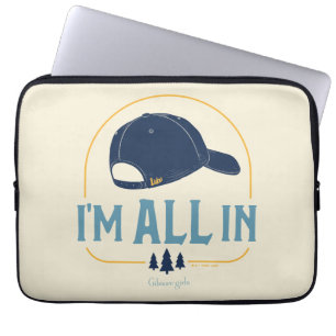 Gilmore Girls Ich bin voll dabei mit Lukes Hut Laptopschutzhülle