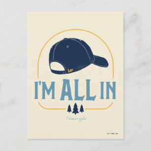 Gilmore Girls I'm All in Lukes Hut Postkarte
