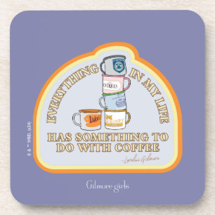 Gilmore Girls   Kaffeekonzept Grafisch Getränkeuntersetzer