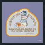 Gilmore Girls | Kaffeekonzept Grafisch Künstlicher Leinwanddruck<br><div class="desc">Feiern Sie Ihre Liebe für Kaffee und Gilmore Girls mit diesem farbenfrohen Design mit Lorelais berühmtem Zitat. Illustriert mit einem Haufen an ikonischen Tasse aus Ihren Lieblingsstars-Hollow-Spuren, eignet sich diese Grafik perfekt für Kaffeebecher, Zeitschriften, T - Shirt oder Wandkunst. Sie ist der ideale Weg, um Ihre Hingabe zum Koffein und...</div>