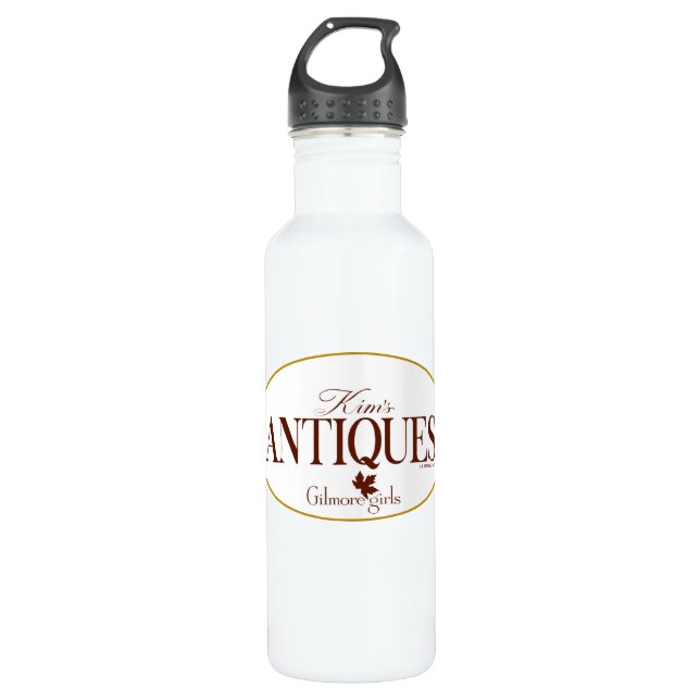 Gilmore Girls | Kims Antiquitäten Edelstahlflasche (Vorderseite)