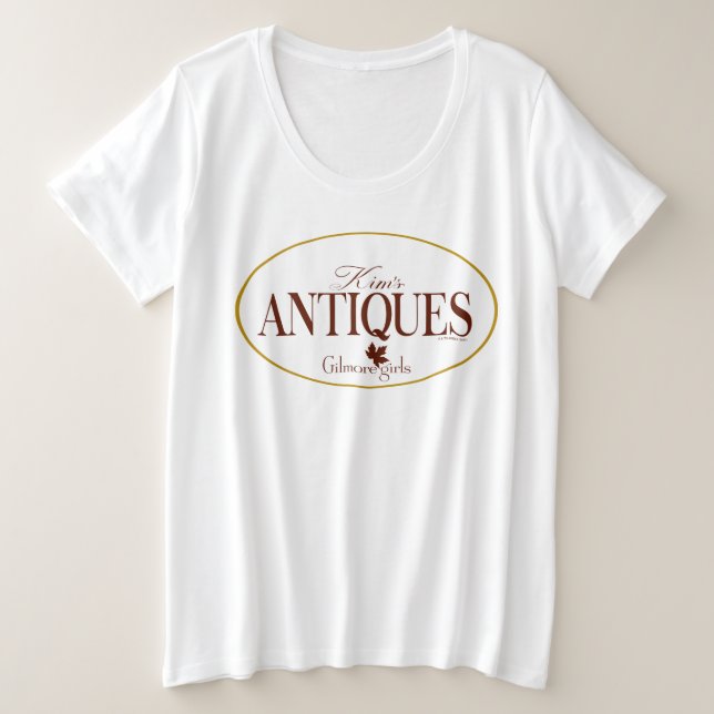 Gilmore Girls | Kims Antiquitäten Große Größe T-Shirt (Design vorne)
