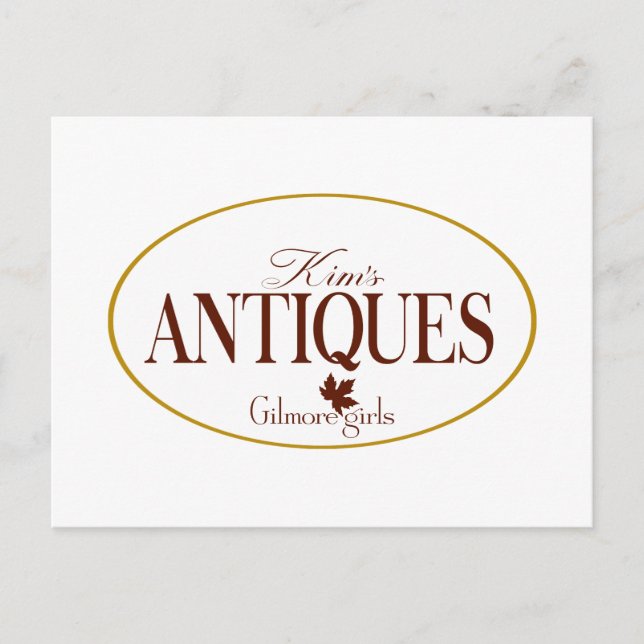 Gilmore Girls | Kims Antiquitäten Postkarte (Vorderseite)