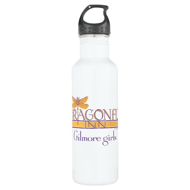 Gilmore Girls | Logo des Dragonfly Inn Edelstahlflasche (Vorderseite)